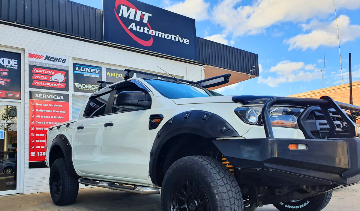 4WD ready for a 2 inch lify kit install at MIT Autoimotive in Fyshwick